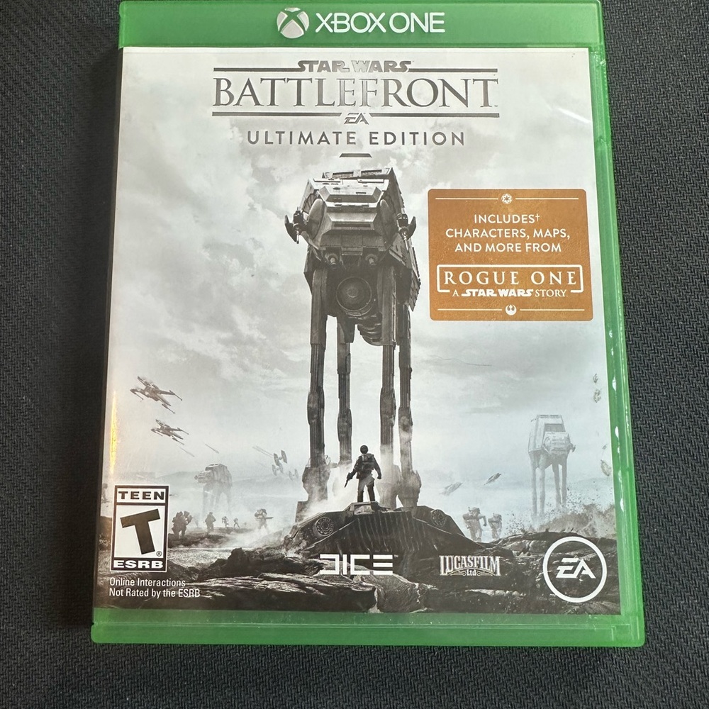 Star Wars Battlefront Ultimate Edition for Xbox One - Green Case